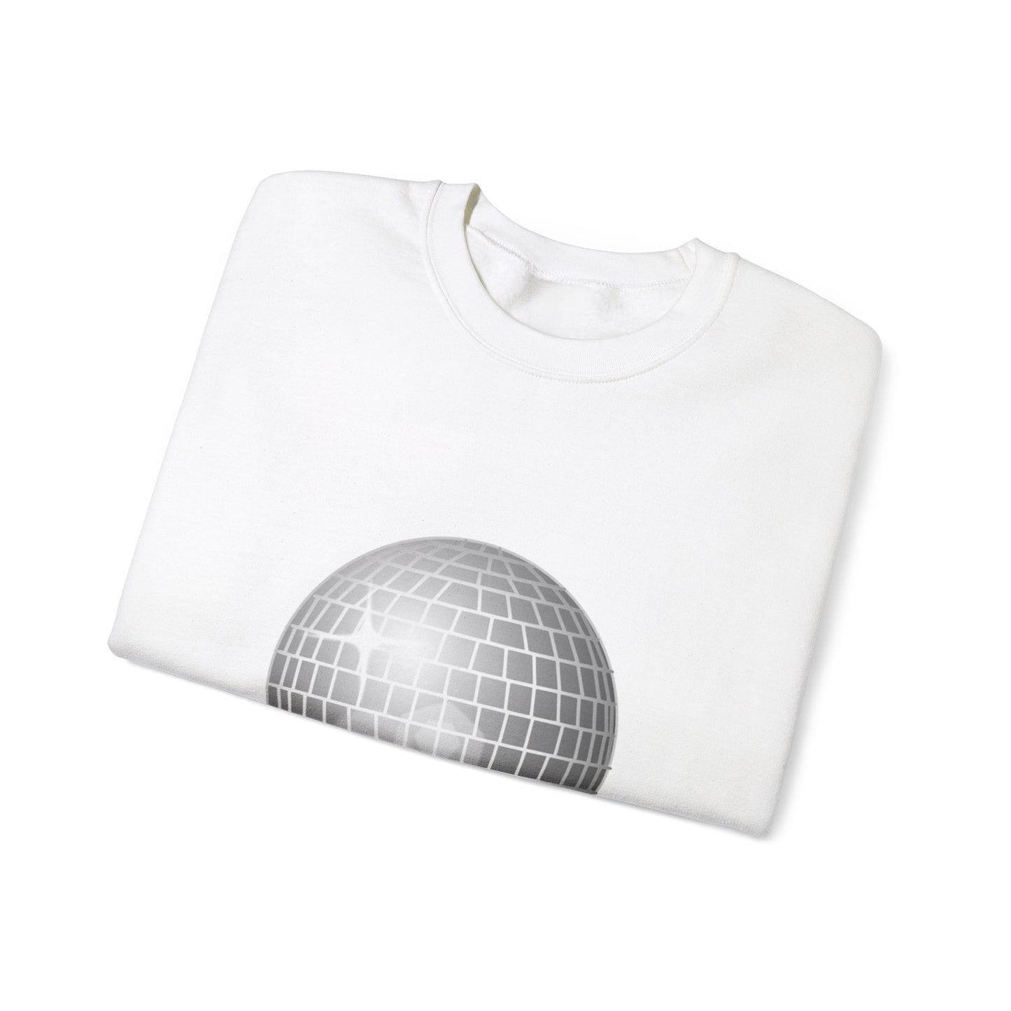 disco ball crewneck