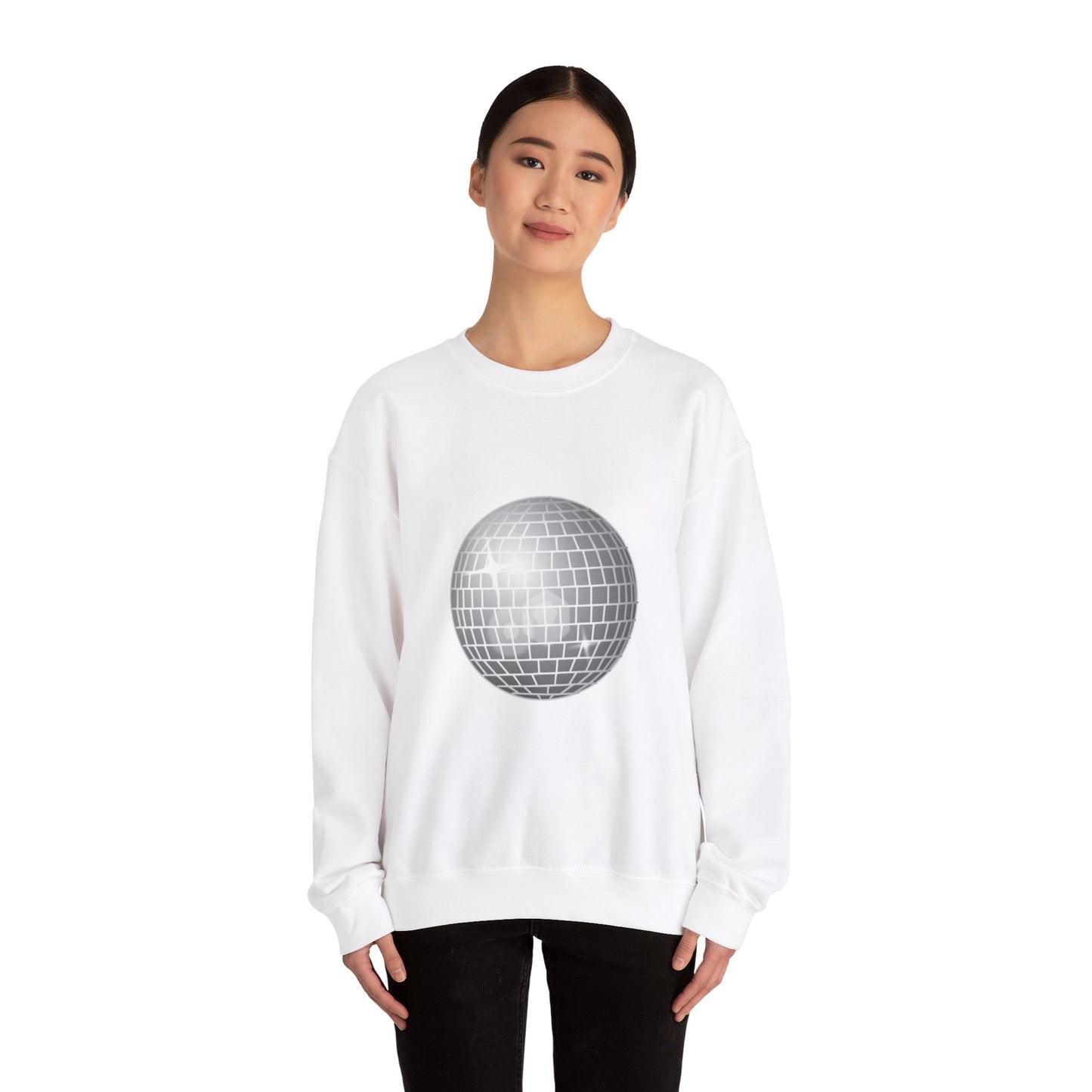 disco ball crewneck